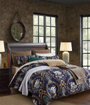 DecorBites™ Luxury Egyptian Cotton Bedding Set - Flamingo Leaf