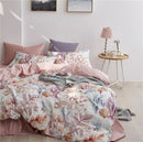 DecorBites™ Luxury Egyptian Cotton Bedding Set - Flamingo Leaf