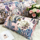 DecorBites™ Luxury Egyptian Cotton Bedding Set - Flamingo Leaf