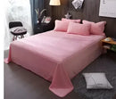 DecorBites™ Luxury Egyptian Cotton Bedding Set - Flamingo Leaf