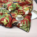 DecorBites™ Luxury Egyptian Cotton Bedding Set - Flamingo Leaf