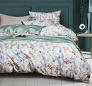 DecorBites™ Luxury Egyptian Cotton Bedding Set - Flamingo Leaf