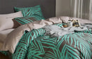 DecorBites™ Luxury Egyptian Cotton Bedding Set - Flamingo Leaf