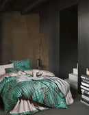 DecorBites™ Luxury Egyptian Cotton Bedding Set - Flamingo Leaf