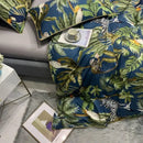 DecorBites™ Luxury Egyptian Cotton Bedding Set - Flamingo Leaf Theme