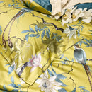 DecorBites™ Luxury Egyptian Cotton Bedding Set - Flamingo Leaf