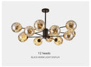 DecorBites™ Luxury Glass Ball Nordic Chandeliers - Dimmable
