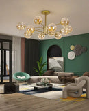 DecorBites™ Luxury Glass Ball Nordic Chandeliers - Dimmable