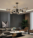 DecorBites™ Luxury Glass Ball Nordic Chandeliers - Dimmable