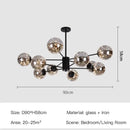 DecorBites™ Luxury Glass Ball Nordic Chandeliers - Dimmable
