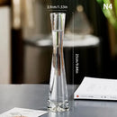 DecorBites™ Luxury Glass Flower Vase for Home Decor
