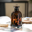 DecorBites™ Luxury Leopard Glass Vase for Home Decor
