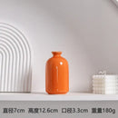 DecorBites™ Luxury Modern Ceramic Flower Vase Orange