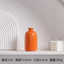DecorBites™ Luxury Modern Ceramic Flower Vase Orange