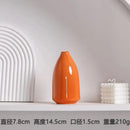 DecorBites™ Luxury Modern Ceramic Flower Vase Orange