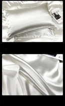 DecorBites™ Luxury Mulberry Silk Bedding Set - Queen/King Size