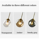 DecorBites™ Luxury Nordic LED Chandelier with Glass Shades