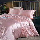 DecorBites™ Luxury Silk Bedding Set - King Queen Twin Sizes