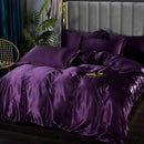 DecorBites™ Luxury Silk Bedding Set - Multiple Sizes