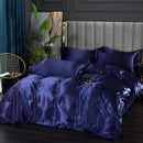 DecorBites™ Luxury Silk Bedding Set - Multiple Sizes