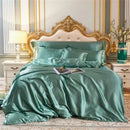 DecorBites™ Luxury Silk Bedding Set with Sheets, Queen/King Size