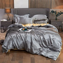 DecorBites™ Luxury Solid Color Bedding Set Twin Queen King