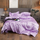 DecorBites™ Luxury Solid Color Bedding Set: Twin, Queen, King