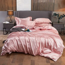 DecorBites™ Luxury Solid Color Bedding Set - Twin, Queen, King