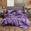 DecorBites™ Luxury Solid Color Bedding Set - Twin, Queen, King