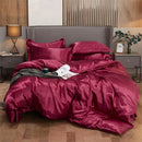DecorBites™ Luxury Solid Color Bedding Set Twin Queen King