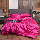 DecorBites™ Luxury Solid Color Bedding Set Twin Queen King