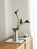 DecorBites™ Luxury Stainless Steel Vase for Home Decor