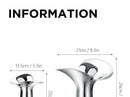 DecorBites™ Luxury Stainless Steel Vase for Home Decor