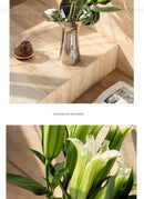DecorBites™ Luxury Stainless Steel Vase for Home Decor