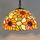 DecorBites™ Luxury Tiffany Style Stained Glass Pendant Light