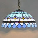 DecorBites™ Luxury Tiffany Style Stained Glass Pendant Light