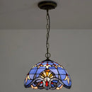 DecorBites™ Luxury Tiffany Style Stained Glass Pendant Light