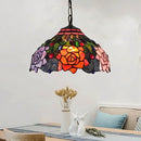 DecorBites™ Luxury Tiffany Style Stained Glass Pendant Light