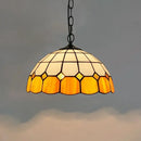 DecorBites™ Luxury Tiffany Style Stained Glass Pendant Light