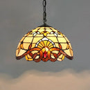 DecorBites™ Luxury Tiffany Style Stained Glass Pendant Light