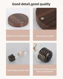 Vintage wood magnetic levitation lamp bedroom floating led bulb