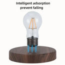 Vintage wood magnetic levitation lamp bedroom floating led bulb