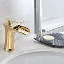 DecorBites™ Mai - Single Handle Gold Bathroom Faucet