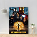 DecorBites™ Marvel Iron Man Home Decor Poster Canvas