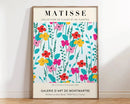 DecorBites™ Matisse Floral Canvas Prints - Botanical Cutouts