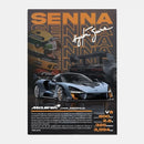 DecorBites™ Mclaren P1 GTR Luxury Poster for Home Decor