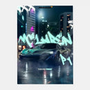 DecorBites™ Mclaren P1 GTR Luxury Poster for Home Decor