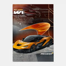 DecorBites™ Mclaren P1 GTR Luxury Poster for Home Decor