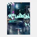 DecorBites™ Mclaren P1 GTR Luxury Poster for Home Decor