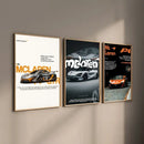 DecorBites™ Mclaren P1 GTR Luxury Poster for Home Decor